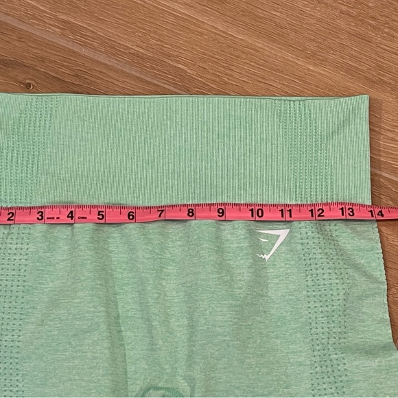 Gymshark Vital Seamless Leggings in Lime Green - Picture 5 of 6